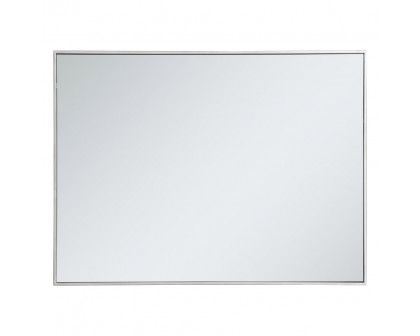 Elegant Wall Mirror - Silver, L 40" (MR43040S)