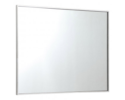 Elegant Wall Mirror - Silver, L 40" (MR43040S)