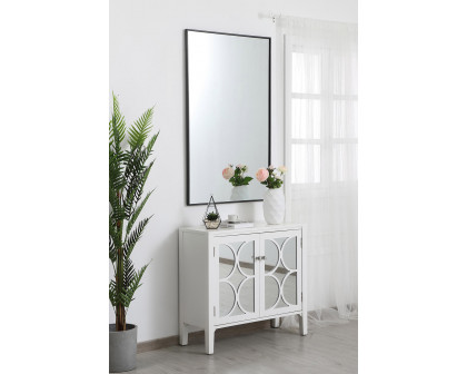 Elegant Wall Mirror - Black, L 48" (MR43048BK)