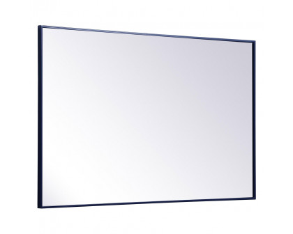 Elegant Wall Mirror - Blue, L 48" (MR43048BL)