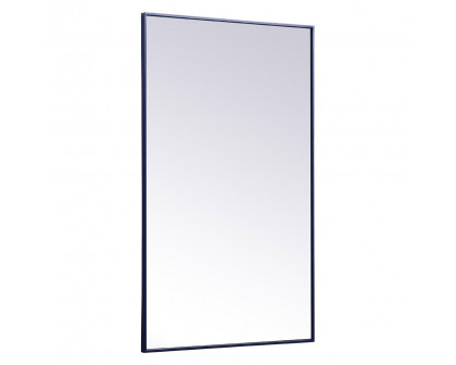 Elegant Wall Mirror - Blue, L 48" (MR43048BL)