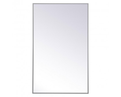 Elegant Wall Mirror - Gray, L 48" (MR43048GR)