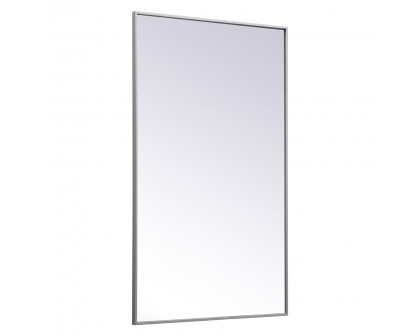 Elegant Wall Mirror - Gray, L 48" (MR43048GR)