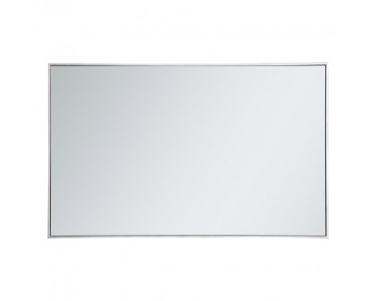 Elegant Wall Mirror - Silver, L 48" (MR43048S)