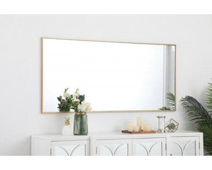 Elegant - Metal Frame Rectangle Mirror (PNT-MR43060)