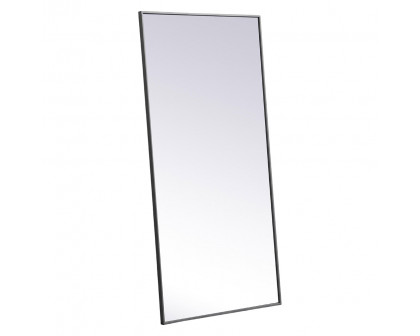 Elegant 30" Metal Frame Rectangle Mirror - Gray (MR43060GR)