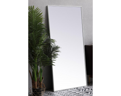 Elegant 30" Metal Frame Rectangle Mirror - White (MR43060WH)