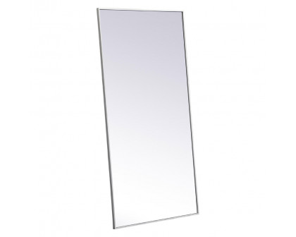 Elegant 30" Metal Frame Rectangle Mirror - White (MR43060WH)