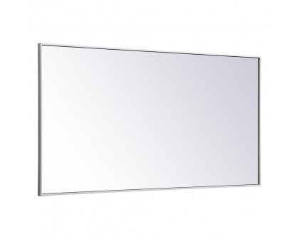 Elegant 30" Metal Frame Rectangle Mirror - White (MR43060WH)