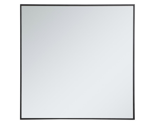 Elegant Wall Mirror - Black, L 36" (MR43636BK)