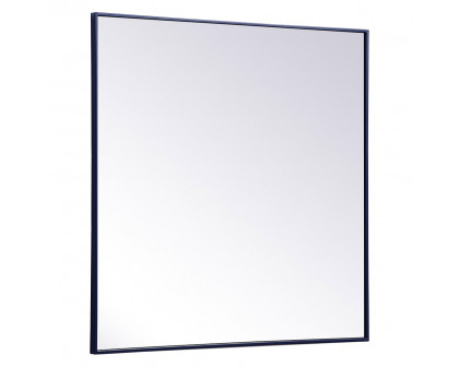 Elegant Wall Mirror - Blue, L 36" (MR43636BL)