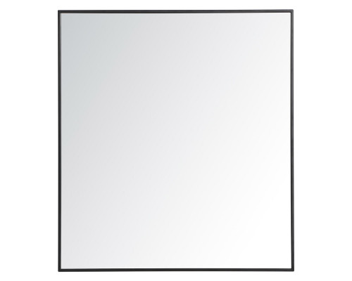 Elegant Wall Mirror - Black, L 40" (MR43640BK)