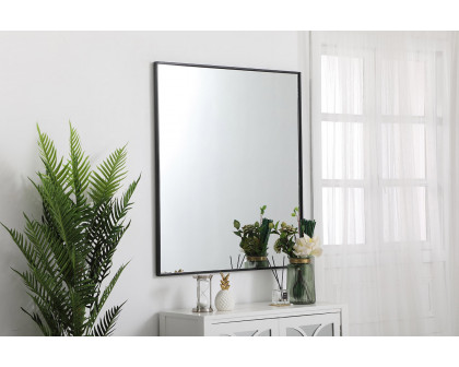 Elegant Wall Mirror - Black, L 40" (MR43640BK)