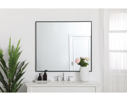 Elegant Wall Mirror - Black, L 40" (MR43640BK)