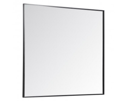 Elegant Wall Mirror - Black, L 40" (MR43640BK)