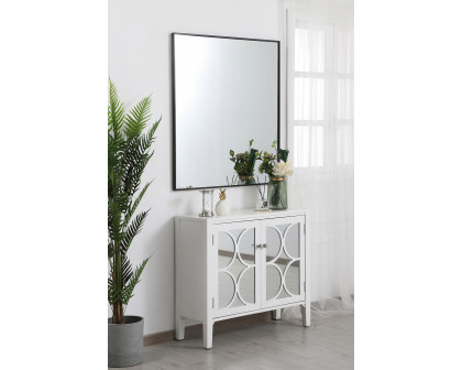 Elegant Wall Mirror - Black, L 40" (MR43640BK)