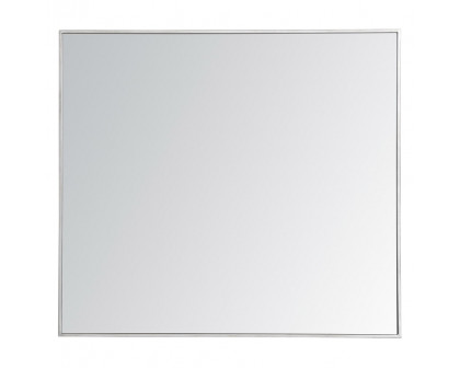 Elegant Wall Mirror - Silver, L 40" (MR43640S)