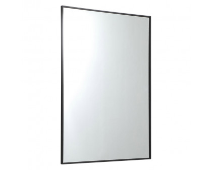 Elegant Wall Mirror - Black, L 48" (MR43648BK)