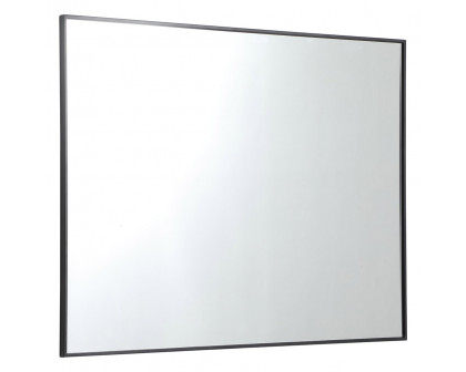 Elegant Wall Mirror - Black, L 48" (MR43648BK)