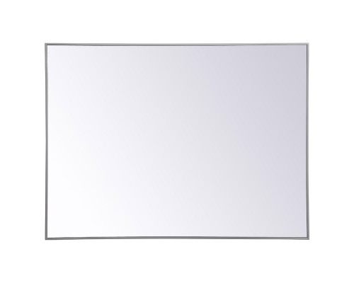 Elegant Wall Mirror - Gray, L 48" (MR43648GR)