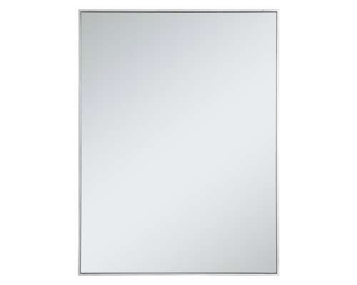 Elegant Wall Mirror - Silver, L 48" (MR43648S)