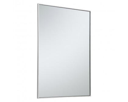 Elegant Wall Mirror - Silver, L 48" (MR43648S)