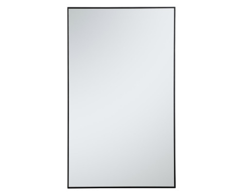 Elegant Wall Mirror - Black, L 60" (MR43660BK)