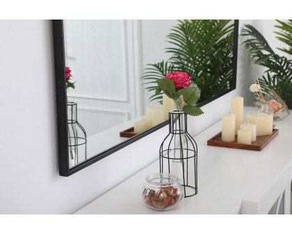 Elegant Wall Mirror - Black, L 60" (MR43660BK)