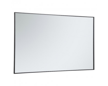 Elegant Wall Mirror - Black, L 60" (MR43660BK)