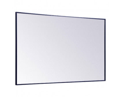 Elegant Wall Mirror - Blue, L 60" (MR43660BL)