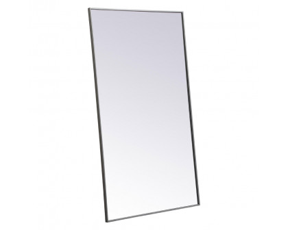 Elegant Wall Mirror - Gray, L 60" (MR43660GR)