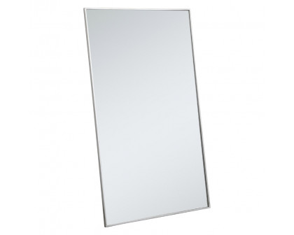 Elegant Wall Mirror - Silver, L 60" (MR43660S)