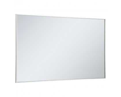 Elegant Wall Mirror - Silver, L 60" (MR43660S)