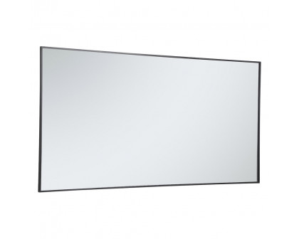 Elegant Wall Mirror - Black, L 72" (MR43672BK)