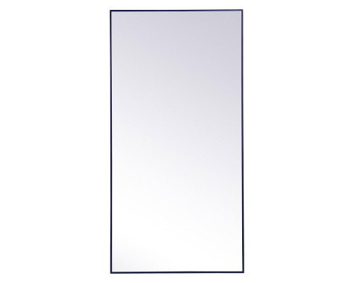 Elegant Wall Mirror - Blue, L 72" (MR43672BL)