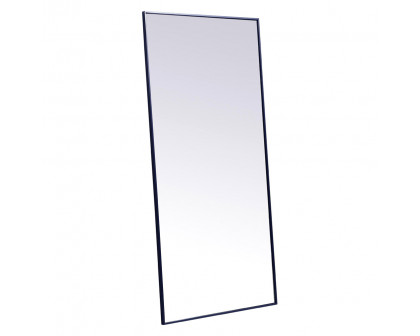 Elegant Wall Mirror - Blue, L 72" (MR43672BL)