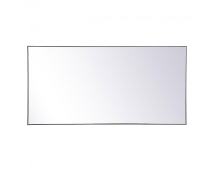 Elegant Wall Mirror - Gray, L 72" (MR43672GR)