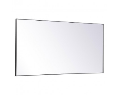 Elegant Wall Mirror - Gray, L 72" (MR43672GR)