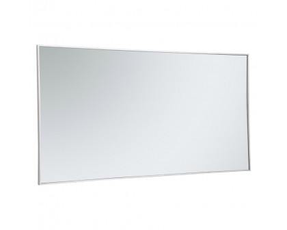 Elegant Wall Mirror - Silver, L 72" (MR43672S)