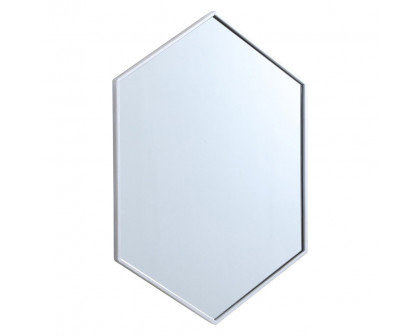 Elegant Wall Mirror - Silver, L 24" (MR4424S)