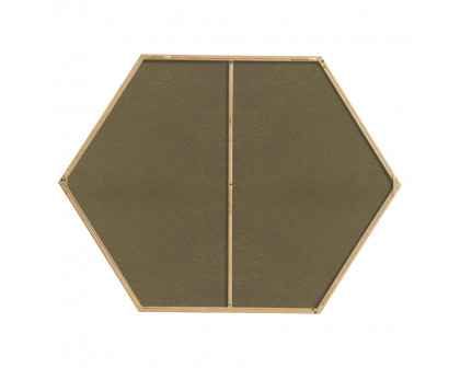 Elegant Wall Mirror - Brass, L 30" (MR4430BR)