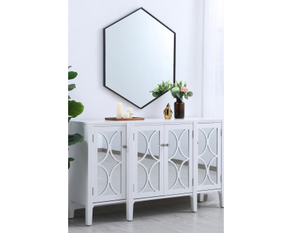 Elegant Wall Mirror - Black, L 38" (MR4538BK)