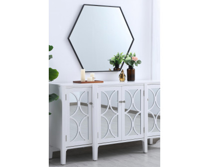 Elegant Wall Mirror - Black, L 38" (MR4538BK)