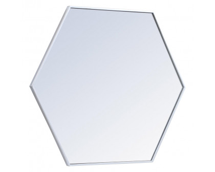 Elegant Wall Mirror - Silver, L 38" (MR4538S)