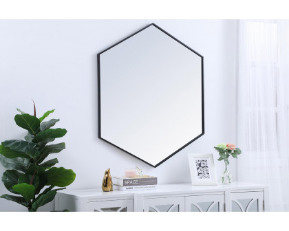 Elegant Wall Mirror - Black, L 41" (MR4541BK)