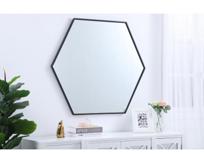 Elegant Wall Mirror - Black, L 41" (MR4541BK)