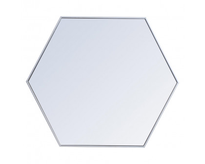 Elegant Wall Mirror - Silver, L 41" (MR4541S)