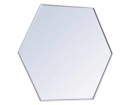 Elegant Wall Mirror - Silver, L 41" (MR4541S)