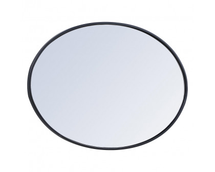 Elegant Wall Mirror - Black, L 34" (MR4624BK)