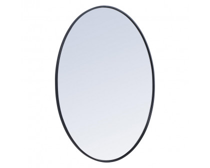 Elegant Wall Mirror - Black, L 40" (MR4630BK)